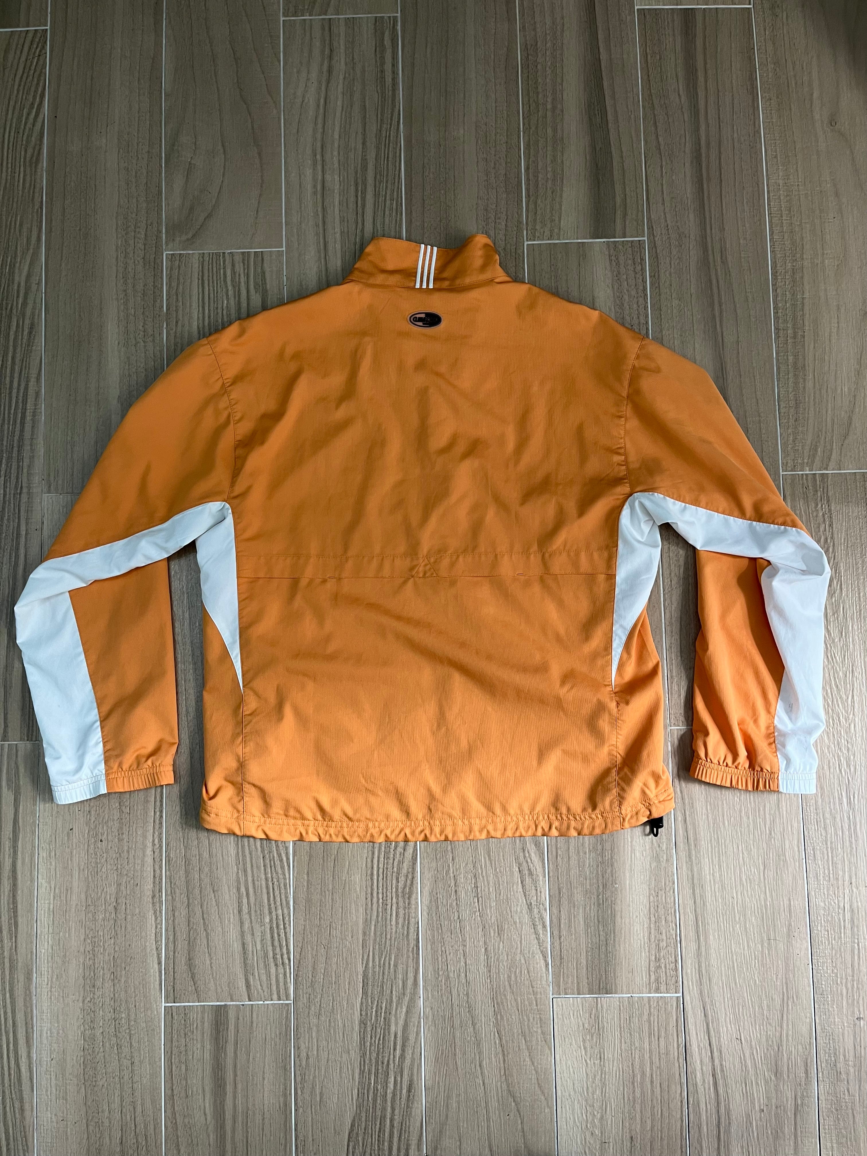 Adidas trainingsjacke braun orange online